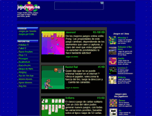 Tablet Screenshot of jugarjuegos.com